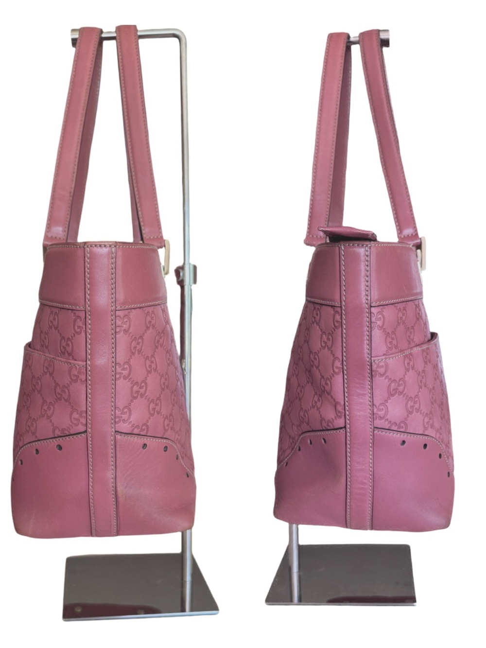 Authentic Gucci Guccissima Leather Horsebit Hobo Tote - Picture 10 of 16